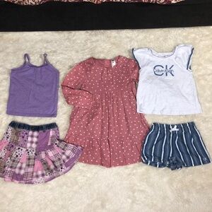 Girls Summer Bundle Size 4T Lot of 5 pieces